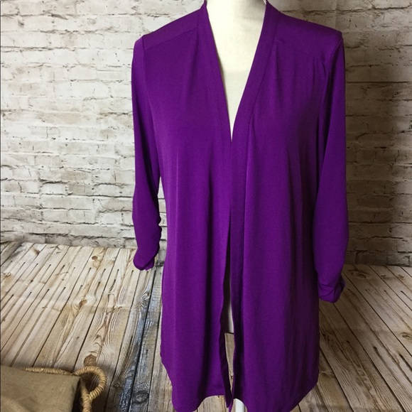 Susan Graver Jackets & Blazers - Susan Graver purple jacket Susan Graver Jackets & Blazers - Susan Graver purple jacket